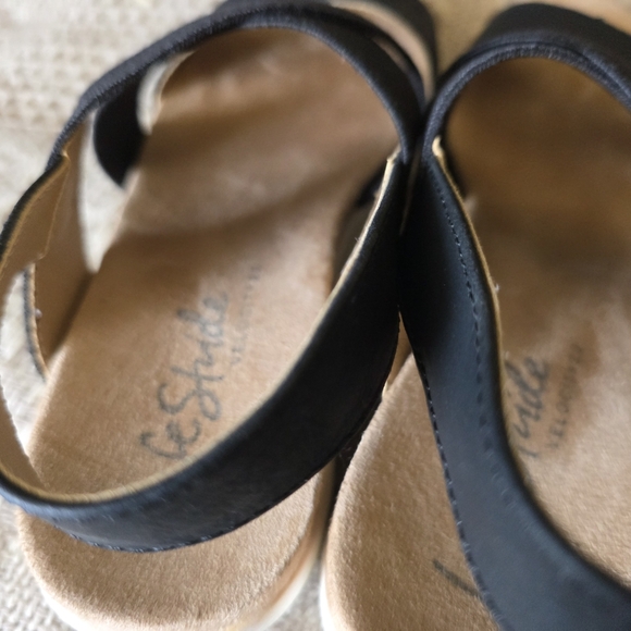 Life Stride Women's Black Strappy Sandals Velocity Size 7.5 Summer Spring - Picture 7 of 9